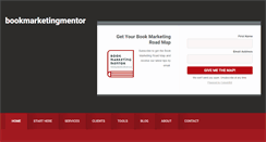 Desktop Screenshot of bookmarketingmentor.com