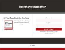 Tablet Screenshot of bookmarketingmentor.com